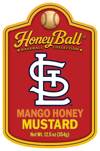 St. Louis Cardinals™ Mango Honey Mustard - Honeyball Ballpark Collection - Available Soon!