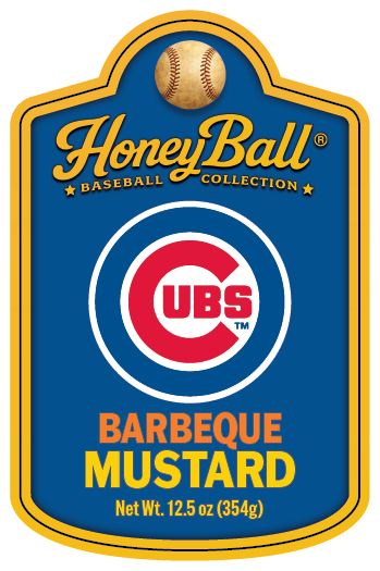 Chicago Cubs™ Barbeque Mustard - Honeyball Ballpark Collection - Available Soon!