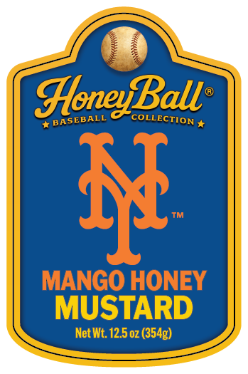 New York Mets™ Mango Honey Mustard - Honeyball Ballpark Collection - Available Soon!