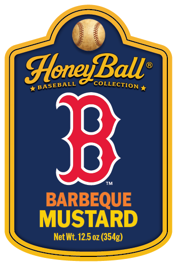 Boston Red Sox™ Barbeque Mustard - Honeyball Ballpark Collection - Available Soon!