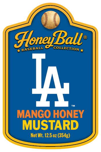Los Angeles Dodgers™ Mango Honey Mustard - Honeyball Ballpark Collection - Available Soon!