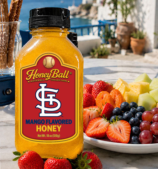 St, Louis Cardinals™ Mango Flavored Honey - Honeyball Ballpark Collection - Available Soon!