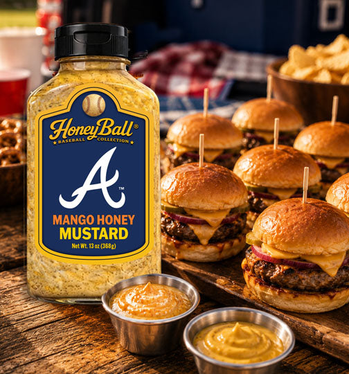 Atlanta Braves™ Mango Honey Mustard - Honeyball Baseball Collection