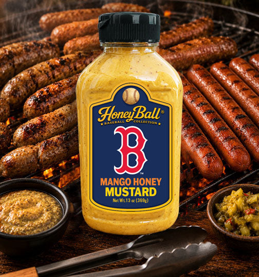 Boston Red Sox™ Mango Honey Mustard - Honeyball Baseball Collection