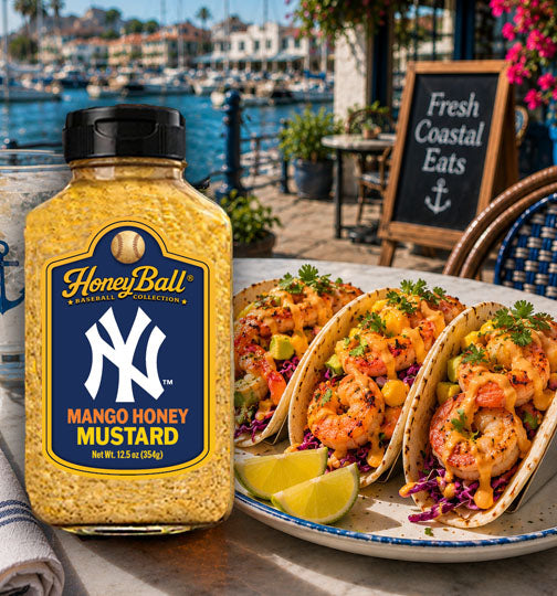 New York Yankees™ Mango Honey Mustard - Honeyball Ballpark Collection - Available Soon!