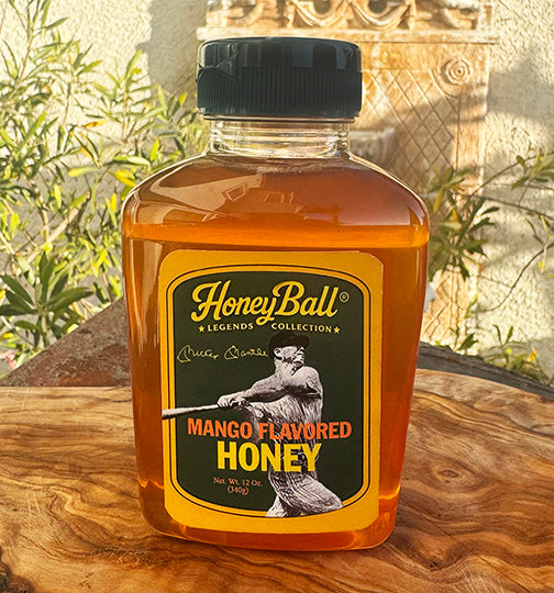 Mickey Mantle 12 Oz. Mango Flavored Honey