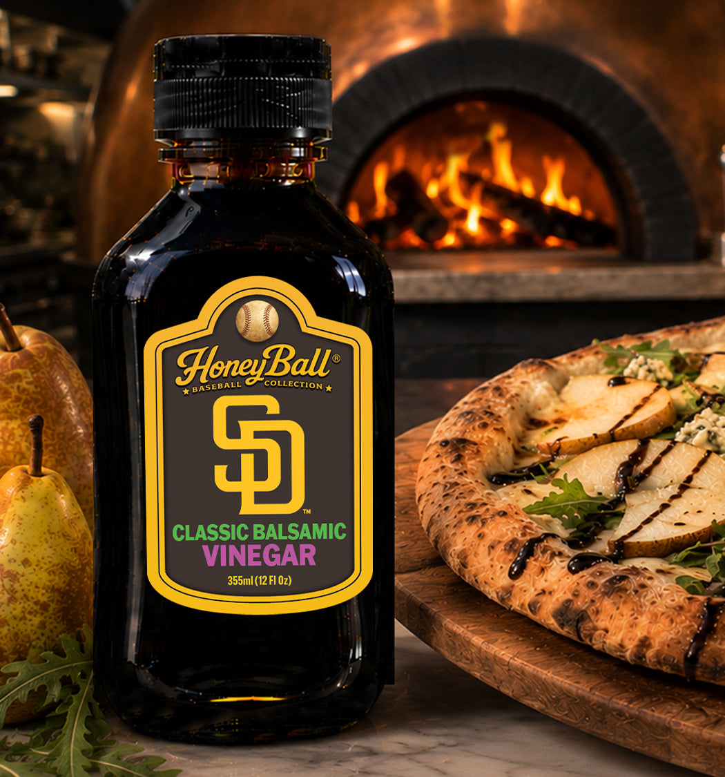 San Diego Padres™ Classic Balsamic Vinegar- Honeyball Baseball Collection