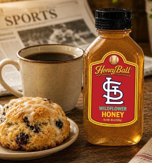 St. Louis Cardinals™ Wildflower Honey - Honeyball Ballpark Collection - Available Soon!