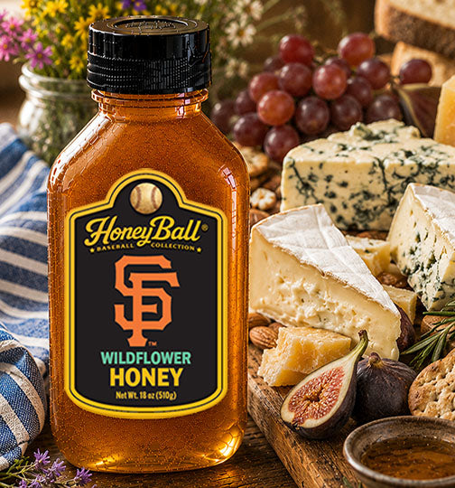 San Francisco Giants™ Wildflower Honey - Honeyball Ballpark Collection - Available Soon!