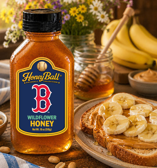 Boston Red Sox™ Wildflower Honey - Honeyball Ballpark Collection - Available Soon!
