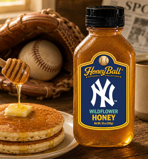 New York Yankees™ Wildflower Honey - Honeyball Ballpark Collection - Available Soon!